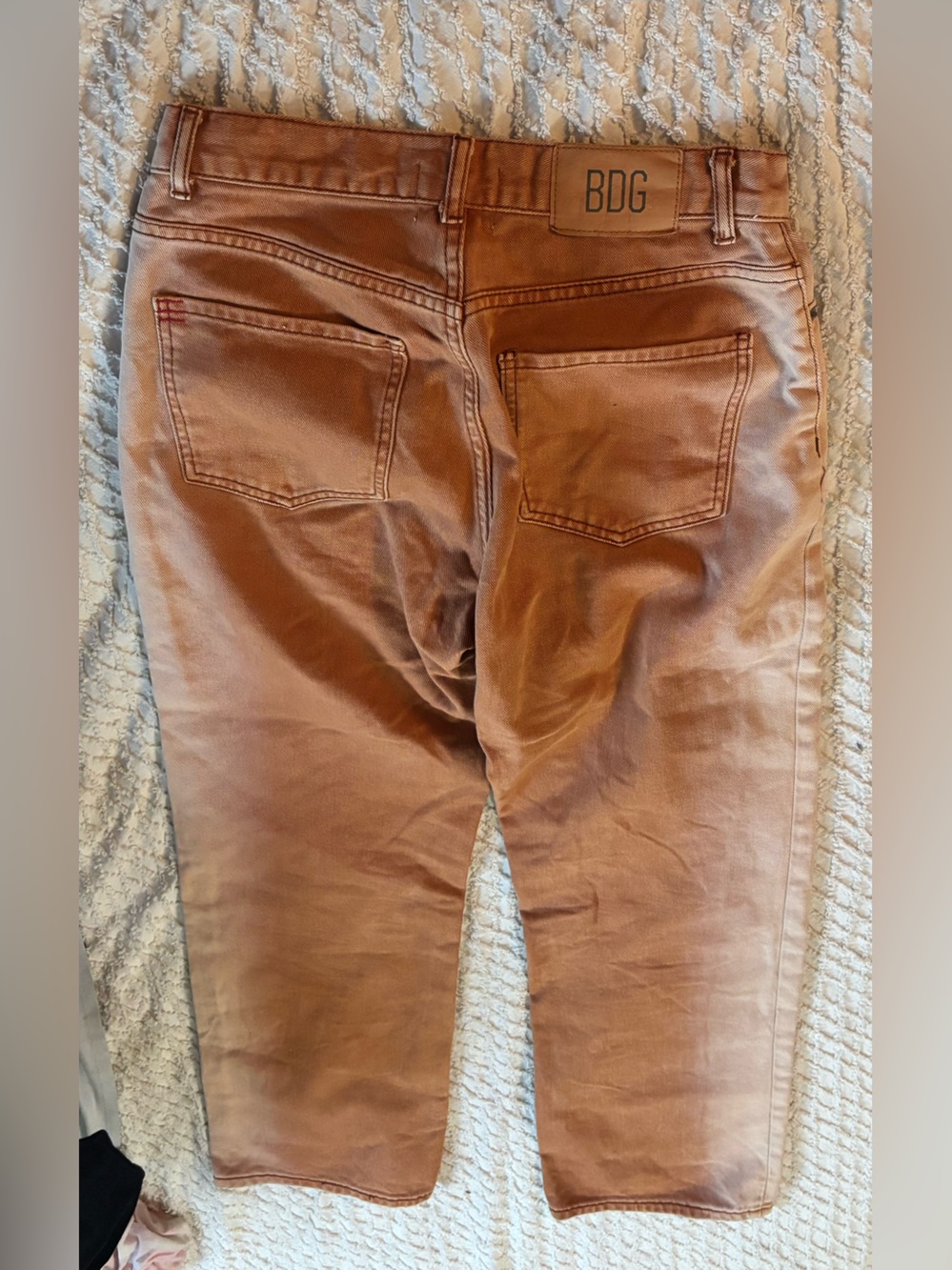 BDG Urban Outfitters Faded Rust Straight-Leg Jeans
